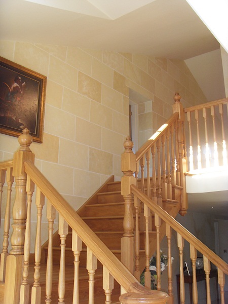 Painted Stone Effect