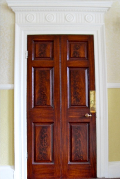 Mahogany Grained Door