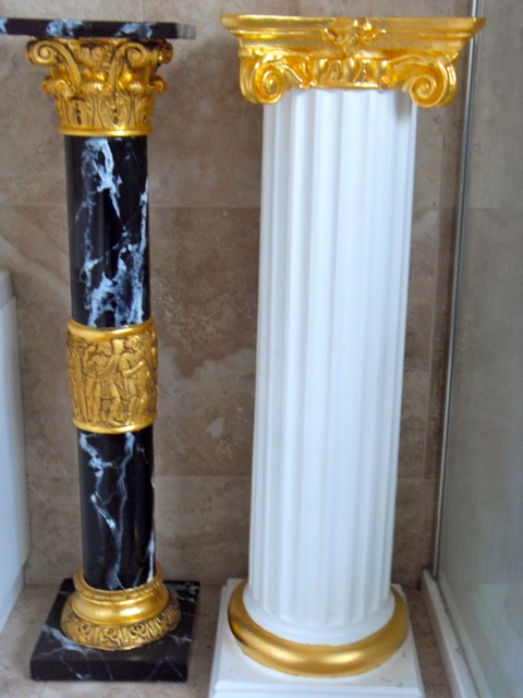 Marbled and Gilded Columns