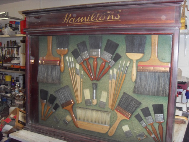 Original 1953 Promotional Display Cabinet