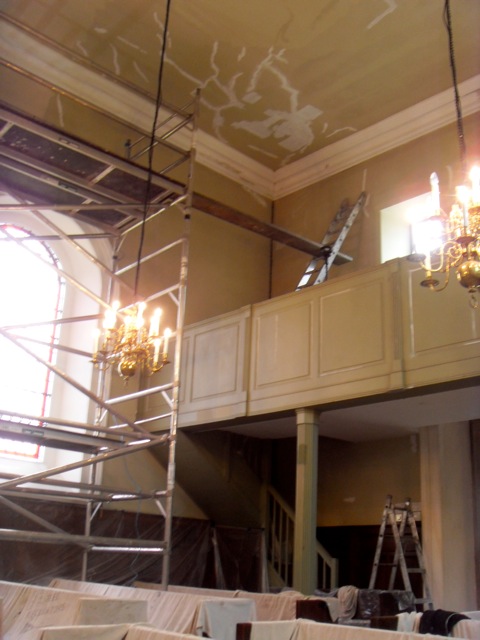 Preparing over gallery