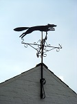 Painted Fox Weather Vane