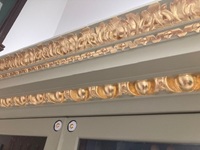 Cornice/pelmet restored