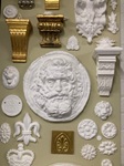 Various Plaster Paris casts