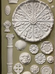 Various Plaster Paris casts