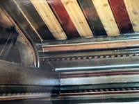 Restored Church Beams